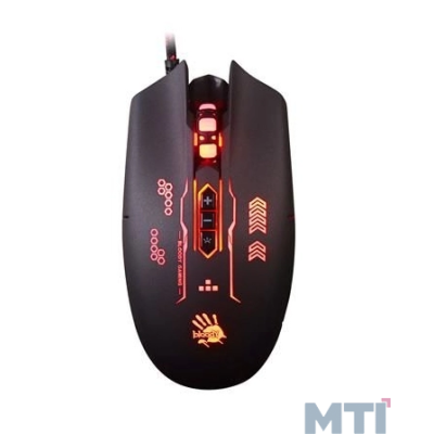 Мишка A-4 Tech Q80B GUNFIRE Bloody black, USB