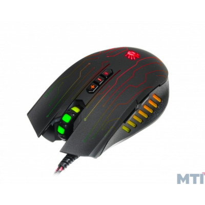 Мишка A-4 Tech Q81 CIRCUIT Bloody black, USB