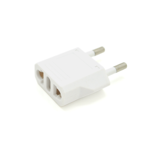Перехідник на євророзетку Binxing WM-20 White, 110-250V, 10A, 500W