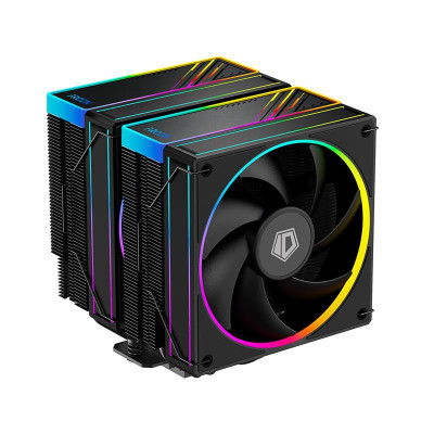 Вентилятор для CPU Socket All ID-Cooling FROZN A620 ARGB Black, Intel: 1851/1700/1200/1150/1151/1155/1156, AMD: AM5/AM4, 93х78х123 мм, 4-pin PWM