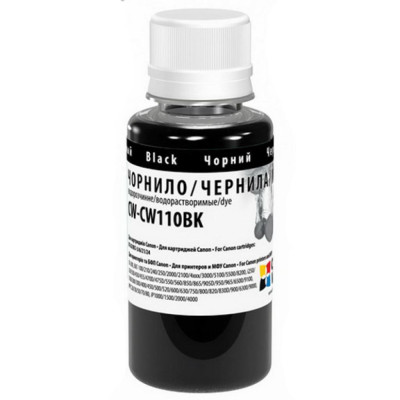 Чернило CW Canon UNIVERSAL 100ml Black (CW-CW110BK01)