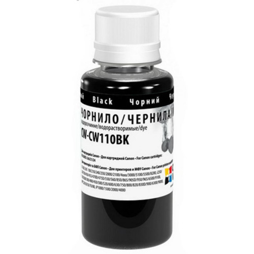 Чернило CW Canon UNIVERSAL 100ml Black (CW-CW110BK01)