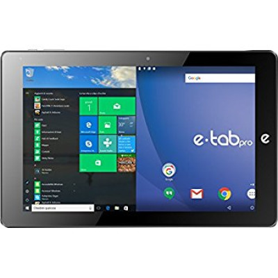 Планшет Microtech E-Tab Pro ET101FW/W1 Silver, 10.1" (1920x1200), Intel Atom x5 Z8300 (1.84 GHz), RAM 4GB, 64GB встроенной памяти, основная камера: 5 Мп, фронтальная камера: 2 Мп, GPS, Android + Windows 10 Home, 8000 мА*ч