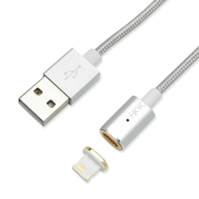 Кабель USB Lightning(M) 1.2 m U Magnetic Cable Metal