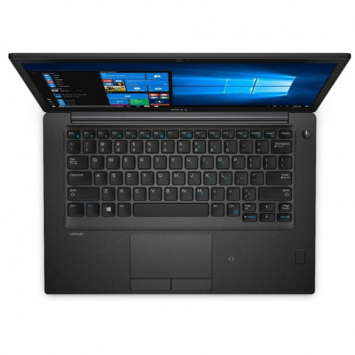 Ноутбук Dell Latitude 7480, 14" FHD (1920x1080) матовый LCD, Intel Core i7-7600U (2.8 - 3.9 ГГц), 16GB (2x8GB) 2400MHz DDR4, SSD M.2 512GB, Intel HD Graphics, 3G, Без ОД, Bluetooth, Wi-Fi, Windows 10 Pro
