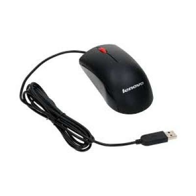 Мишка Lenovo Essential USB Mouse (00PH133), Optical USB, Black