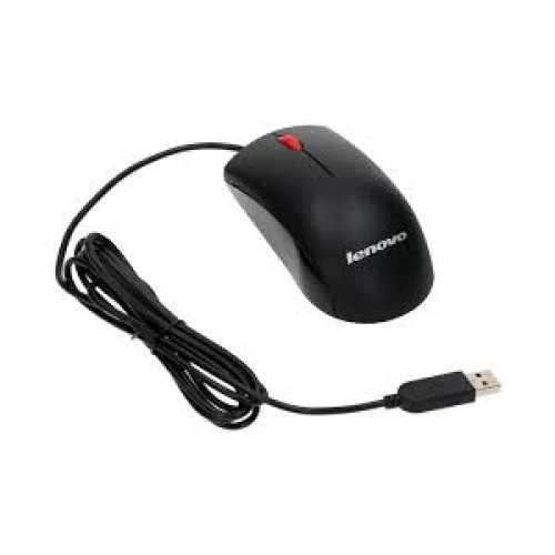 Мишка Lenovo Essential USB Mouse (00PH133), Optical USB, Black
