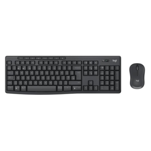 Клавіатура Logitech MK370 for Business Wireless UA Black, USB, Keyboard + Mouse
