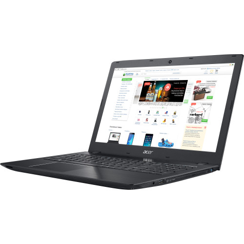 Ноутбук Acer Aspire E5-774G-364G, 17.3" (1600x900) HD+, глянцевый, Intel Core i3-7100U (2.4 ГГц), RAM 4 ГБ, HDD 500 ГБ, nVidia GeForce 940MX, 2 ГБ, без ОД, LAN, Wi-Fi, Bluetooth, веб-камера, без ОС,