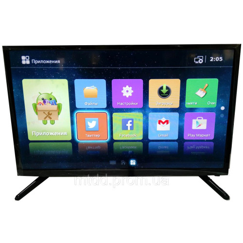 Телевизор LED backlight tv L 34, DVB-T, DVB-T2, 1366*768, Smart TV