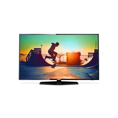 Телевизор Philips 50" 50PUS6162/12, 3840x2160, 2 TV-тюнера, мощность звука 16 Вт, HDMI x4, 3 х USB, Ethernet, Wi-Fi, Smart TV, DVB-C, DVB-T2, 400x200 мм, Wi-Fi Miracast