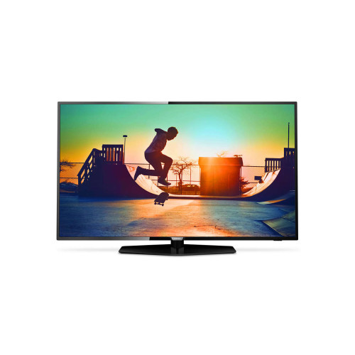 Телевизор Philips 50" 50PUS6162/12, 3840x2160, 2 TV-тюнера, мощность звука 16 Вт, HDMI x4, 3 х USB, Ethernet, Wi-Fi, Smart TV, DVB-C, DVB-T2, 400x200 мм, Wi-Fi Miracast