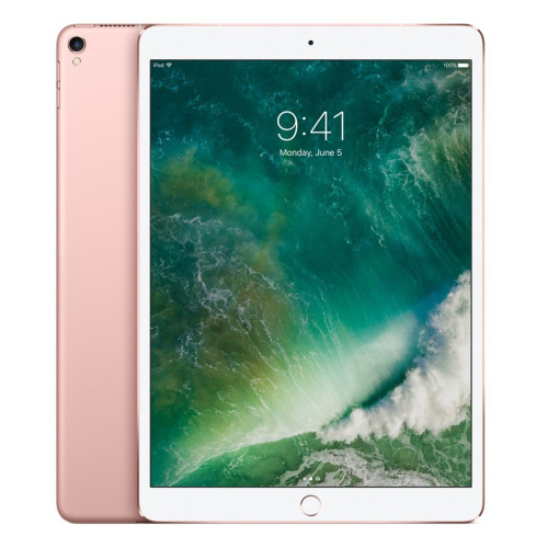Планшет 10.5" Apple iPad Pro Wi-Fi 4G 64Gb Rose Gold (MQF22TY/A), 10.5" IPS (2224x1668) емкостный MultiTouch, Apple A10X, RAM 4 ГБ, 64 ГБ встроенной памяти, 3G, 4G, EV-DO, Wi-Fi, Bluetooth 4.2, основная камера 12 Мп, фронтальная - 5 Мп, A-GPS