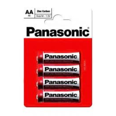 Батарейка AA Panasonic R6/4-BL (Zinc-Chloride) (1шт.)