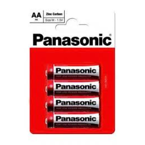 Батарейка AA Panasonic R6/4-BL (Zinc-Chloride) (1шт.)