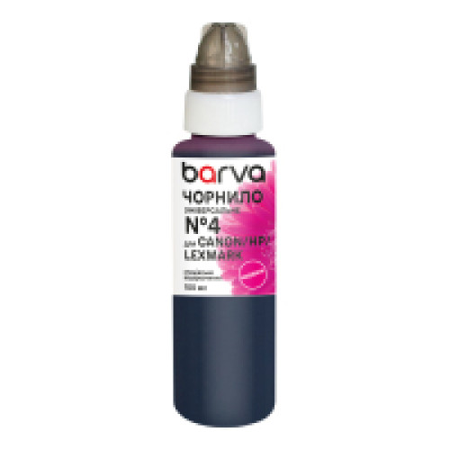 Чорнило Barva Canon,HP,Lexmark Universal №4 Magenta 100г (CU4-473e)