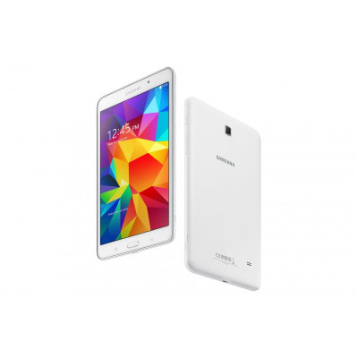 Планшет Samsung Galaxy Tab 4 7.0 8GB White (SM-T230NZWASEK) (1280x800), Qualcomm Snapdragon 400 (1.2 ГГц) Dual Core, 1.5 Gb, 8 Gb, Android 4.4, Bluetooth 4.0, WiFi, microSD до 32GB, 3MP, 1.3 MP, Li-Ion 4000mAh, GPS, ГЛОНАСС, Белый