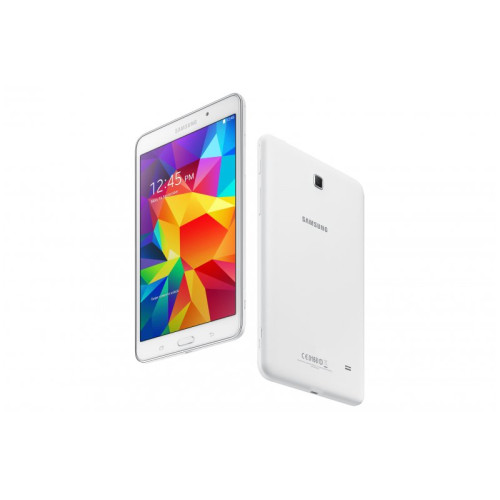 Планшет Samsung Galaxy Tab 4 7.0 8GB White (SM-T230NZWASEK) (1280x800), Qualcomm Snapdragon 400 (1.2 ГГц) Dual Core, 1.5 Gb, 8 Gb, Android 4.4, Bluetooth 4.0, WiFi, microSD до 32GB, 3MP, 1.3 MP, Li-Ion 4000mAh, GPS, ГЛОНАСС, Белый