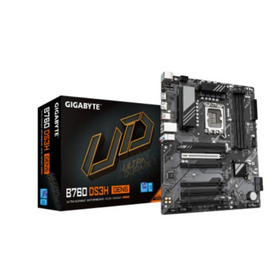 Материнська плата Gigabyte B760 DS3H GEN5 (s1700, Intel B760, PCI-E 4.0x16, 4x DDR5, 2x M.2)