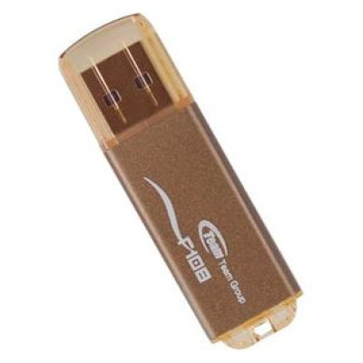 Флеш память USB 16GB Team F108 Brown
