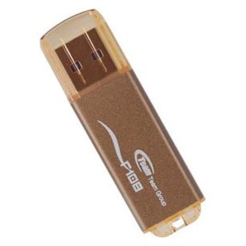 Флеш память USB 16GB Team F108 Brown