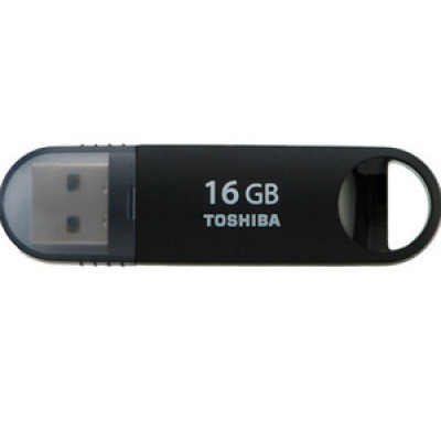 Флеш память USB 16GB Toshiba SUZAKU Black 