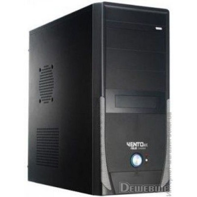 Корпус Asus VENTO TA-K11 (90-PLK11AF5C4-53C-) Miditower, ATX, 2xUSB 2.0, 2xAudio, чорний