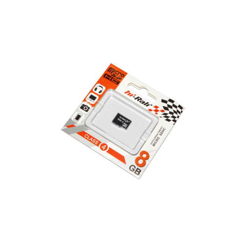 Флеш память MicroSD 8GB Hi-Rali (Class 4), без адаптера (HI-8GBSDCL4-00)