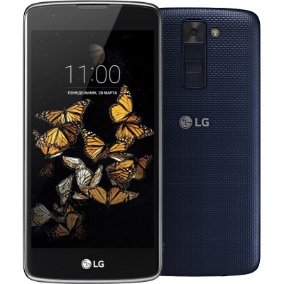 Мобильный телефон LG K8 4G Black-Blue, 5", IPS, (1280x720), MediaTek MT6735 (1.3 ГГц), RAM 1.5 ГБ, 8 ГБ встроенной памяти + microSD,SDHC (до 32 ГБ), основная камера: 8 Мп, фронтальная камера: 5 Мп, 3G, LTE, GPS, Nano-SIM, Android