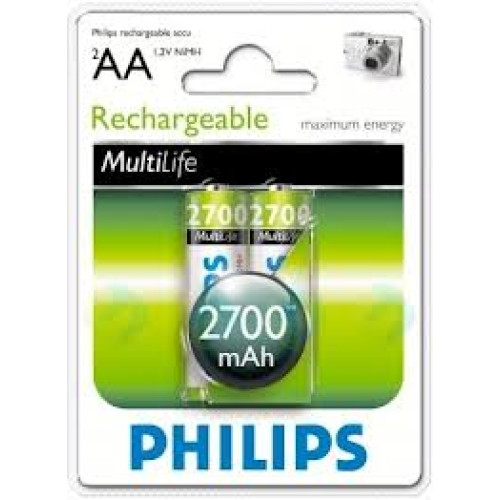 Аккумулятор AA 2700mAh Philips (2 шт.)
