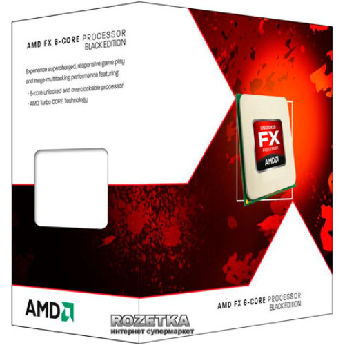 Процесор AMD FX-6350 (3.9GHz, 8MB, AM3+) (FD6350FRHKBOX) Box