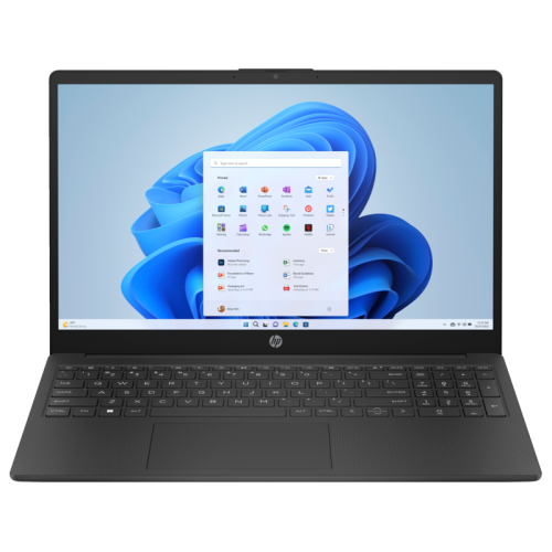 Ноутбук HP 15-fc0017na (8B4U2EA), 15.6" FHD, AMD Ryzen 5 7520U (4.3 Ghz), 8GB DDR5, 256GB SSD, AMD Radeon 610M, 1 x HDMI, 2 x USB 3.2 Type A Gen 1, 1 x USB Type-C, Audio Combo Jack, Wi-Fi, Bluetooth 5.0, Windows 11, Black