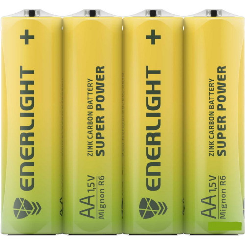 Батарейка AA Enerlight LR6/4-BL (Zinc Carbone Super Power) (1шт.)