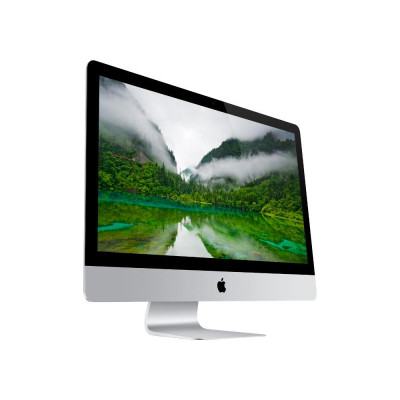 Моноблок Apple iMac 27 (ME089LL/A), IPS 27" (2560x1440), Intel® Core™ i5-4670 (3,4 GHz), RAM 8GB, HDD 1TB, NVIDIA GeForce GT 775M 2GB, Без ОД, LAN, Bluetooth, Wi-Fi, веб-камера, Mac OS X, серебристый, клавиатура + мышь, (БУ состояние 5 балов)