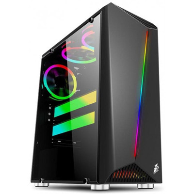Корпус 1stPlayer R3-3R1 LED Black без БЖ