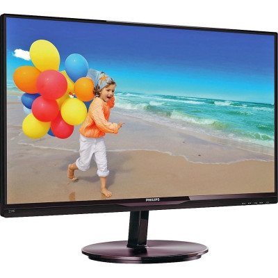 21,5" Монітор Philips 224E5QSB/01, (AH-IPS, DVI, VGA), (1920x1080), 