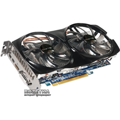 Відеоадаптер ATI Radeon HD 7850 2048MB DDR5 256Bit GIGABYTE (GV-R785WF2-2GD)