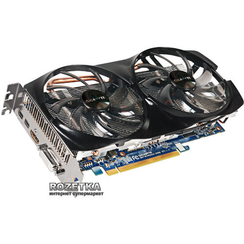 Відеоадаптер ATI Radeon HD 7850 2048MB DDR5 256Bit GIGABYTE (GV-R785WF2-2GD)