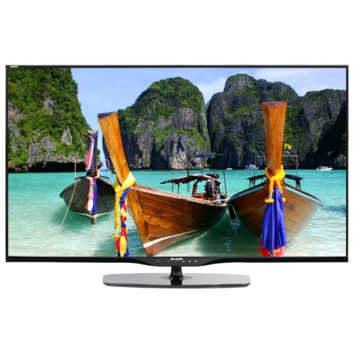 Телевизор Sharp 60" LC60LE652E, 1920x1080, 1080p Full HD, 100 Гц, 3D, DVR, мощность звука 30 Вт, HDMI x4, VGA, Ethernet, Wi-Fi, Smart TV, DVB-T, DVB-C, DVB-S, DVB-S2