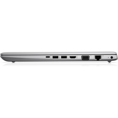Ноутбук HP ProBook 450 G5 (2UB65EA), 15.6" (1920x1080) Full HD, матовый, Intel Core i7-8550U (1.8 - 3.7 ГГц), RAM 16 ГБ, SSD 512 ГБ, NVIDIA GeForce GT 930MX 2GB, без ОД, LAN, Wi-Fi, Bluetooth, веб-камера, Windows 10 Home, серебристый