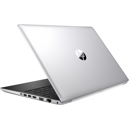 Ноутбук HP ProBook 450 G5 (2UB65EA), 15.6" (1920x1080) Full HD, матовый, Intel Core i7-8550U (1.8 - 3.7 ГГц), RAM 16 ГБ, SSD 512 ГБ, NVIDIA GeForce GT 930MX 2GB, без ОД, LAN, Wi-Fi, Bluetooth, веб-камера, Windows 10 Home, серебристый