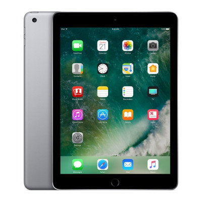 Планшет 9.7" Apple iPad Pro Wi-Fi 128Gb Spase Gray (MLMV2TY/A), 9.7" IPS (2048x1536) емкостный MultiTouch, Apple A9X, RAM 2 ГБ, 128 ГБ встроенной памяти, 3G, 4G, EV-DO, Wi-Fi, Bluetooth 4.2, основная камера 12 Мп, фронтальная - 5 Мп, A-GPS