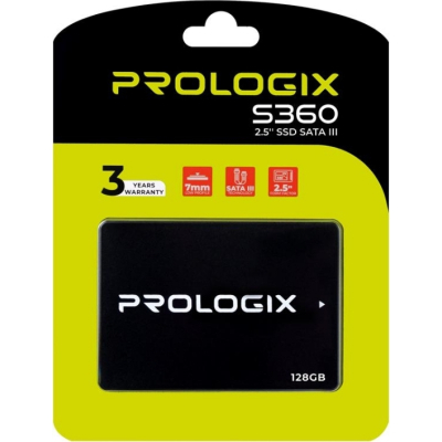 Накопичувач 2.5'' SSD 120GB Prologix S360 (PRO128GS360)