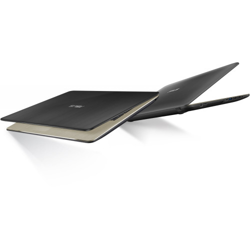 Ноутбук Asus VivoBook X540N (X540NA-GQ017) 15.6" (1366x768) HD LED, глянцевый, Intel Celeron N3350 (1.1 - 2.4 ГГц), RAM 4 ГБ, HDD 500 ГБ, Intel HD Graphics, LAN, Wi-Fi, Bluetooth, , DVD-Super Multi, веб-камера, DOS