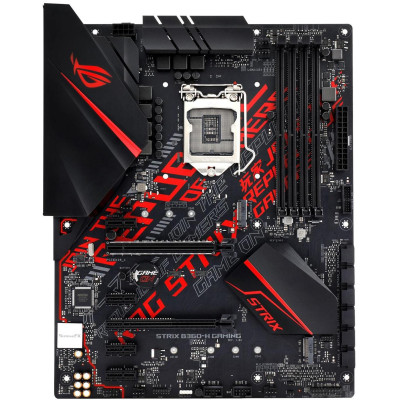 Материнська плата Asus ROG Strix B360-H Gaming (s1151, Intel B360, PCI-Ex16), 4 x DDR4 DIMM; Кількість каналів 2