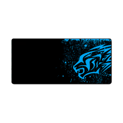 Килимок для мишки Blue tiger 300*700мм, 3мм, прошитий, Black, Пакет
