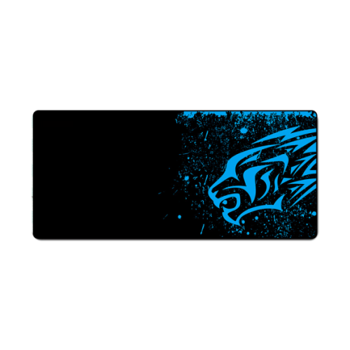 Килимок для мишки Blue tiger 300*700мм, 3мм, прошитий, Black, Пакет