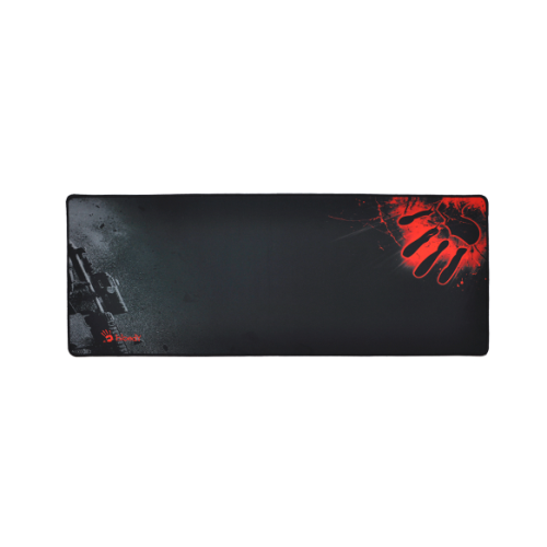 Килимок для мишки Bloody Handprint 300*800мм, товщина 3,0 мм, прошитий, Black/Red (YT-MBH/B38)