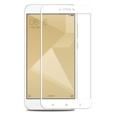 Захисне скло на Xiaomi Redmi 4x White