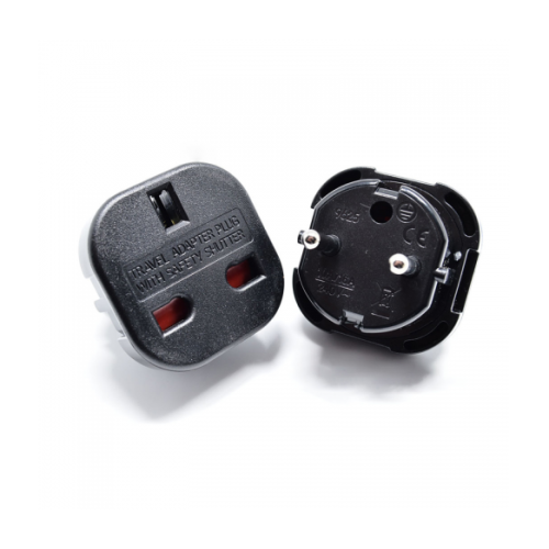 Перехідник на євророзетку Voltronic 9625 Black, 110-250V, 10-16A, 1800W